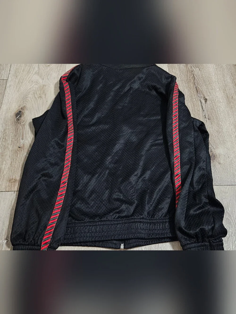 Gucci Airtex Rope Taped GG Logo Track Jacket Size S